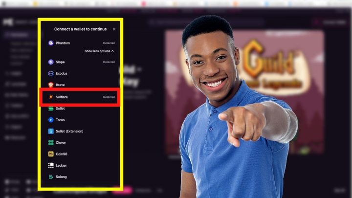 How to Connect Solflare Wallet to Magic Eden